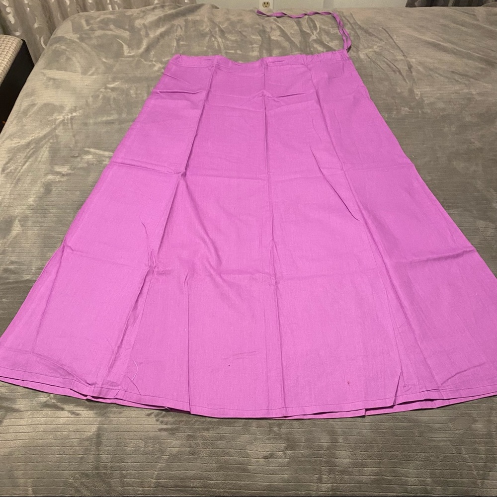 Purple Saree Petticoat